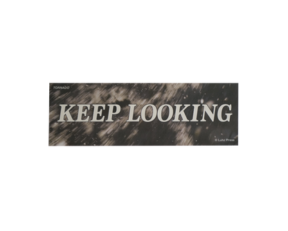 KEEP LOOKING Bumper Sticker